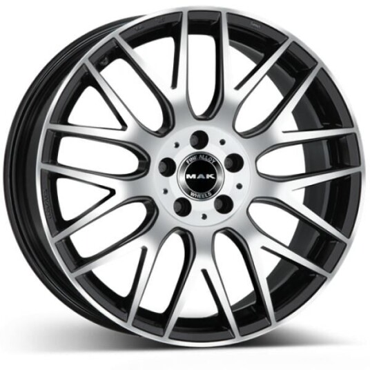 Mak Arrow Black Polished 10x21 5x112 ET22 B66.6