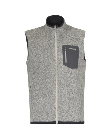 Bergans Kamphaug Knitted Vest M Chalk Sand (Storlek L)