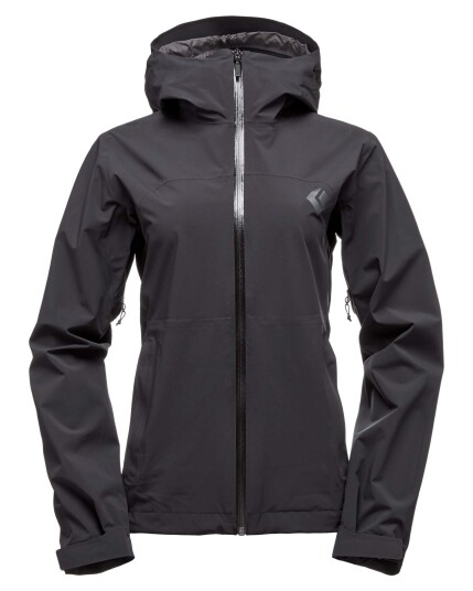 Black Diamond Stormline Stretch Rain Shell Jacket W Black (Storlek S)