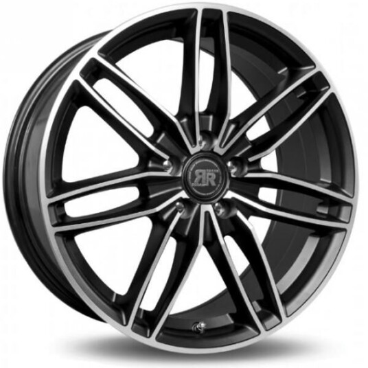 Racer Edition Light Satin Black Machined Face 6.5x15 4x108 ET25 B65.1