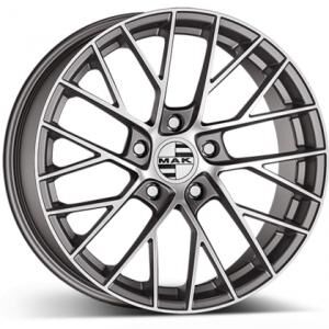 MAK Monaco Gunmetal Machined  Face 10x19 5x130 ET45 B71.6