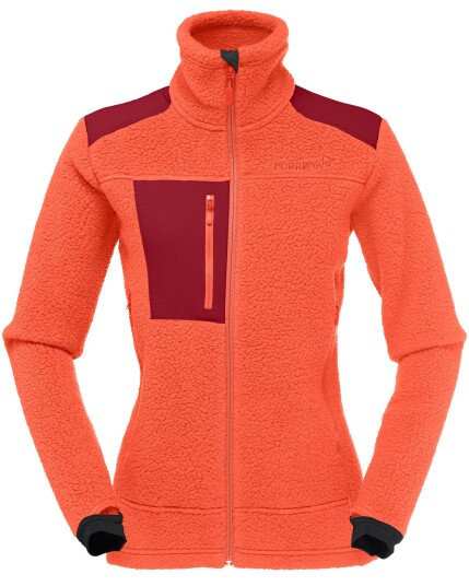 Norrøna Trollveggen Thermal Pro Jacket W Orange Alert (Storlek L)