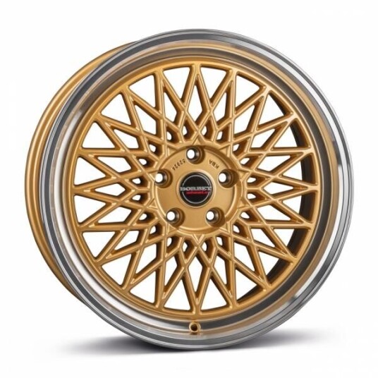 Borbet B Gold Rim Polished 8x17 5x112 ET30 B66.6