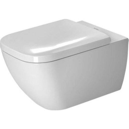 Duravit Happy D.2 Vegghengt toalett 365x540 mm, Rimless, Hvit