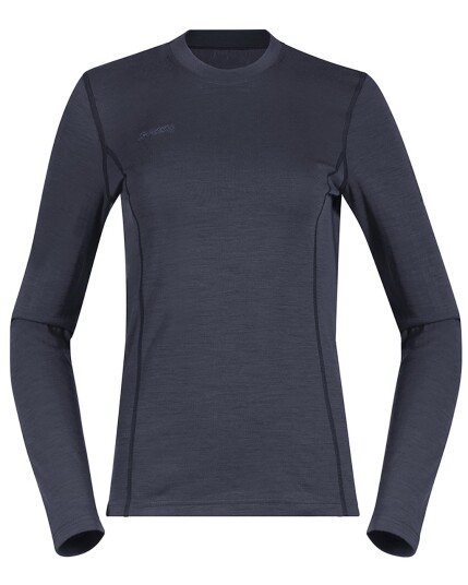 Bergans Akeleie Lady Shirt Dk Fogblue/Fogblue (Storlek L)