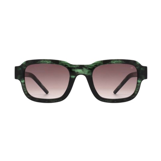 A. Kjærbede Halo Sunglasses Grønn Marble Transparent KL2208-GMT