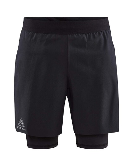 Craft Pro Tail 2In1 Shorts M Black (Storlek S)