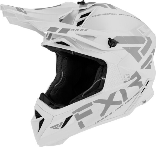 FXR Helium Prime 2023 Motocross Hjelm L Hvit