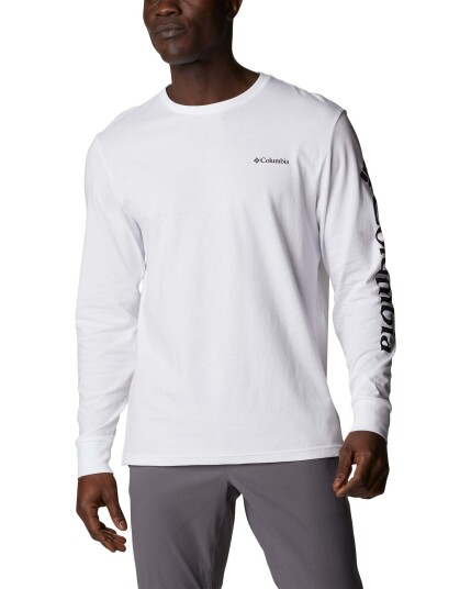 Columbia North Cascades™ L/S Tee M White (Storlek M)