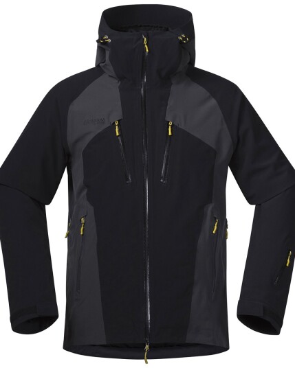 Bergans Oppdal Insulated Jacket M Black/Solid Charcoal (Storlek S)