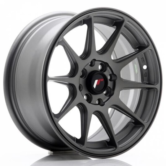 Japan Racing Jr11 Matt Gun Metal 8.25x17 5x100 ET35 B73.1