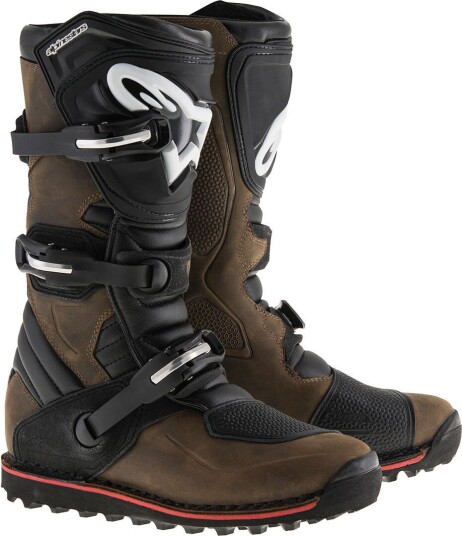 Alpinestars Tech-T Motorsykkel støvler 40 41 Brun