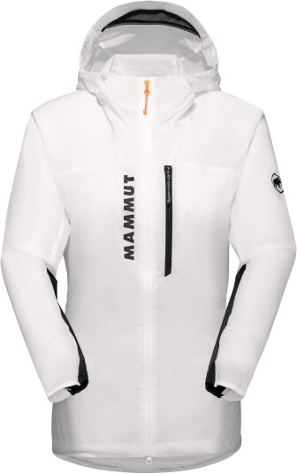 Mammut Aenergy Wb Hooded Jacket Dame White/Black L