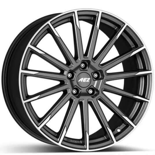 Aez Atlanta Graphite Matt Polished 9.5x19 5x112 ET25 B70.1