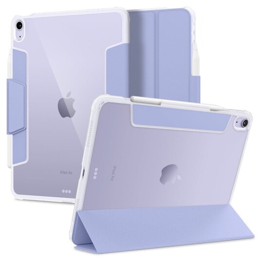 Spigen iPad Air (2022 / 2020) Spigen Ultra Hybrid Pro Deksel - Lavendel