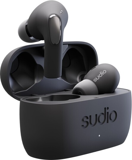 Sudio E2 helt trådløse in-ear hodetelefoner sort