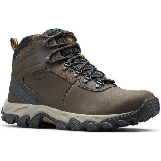 Columbia Newton Ridge Plus II Waterproof Cordovan/Squash 10