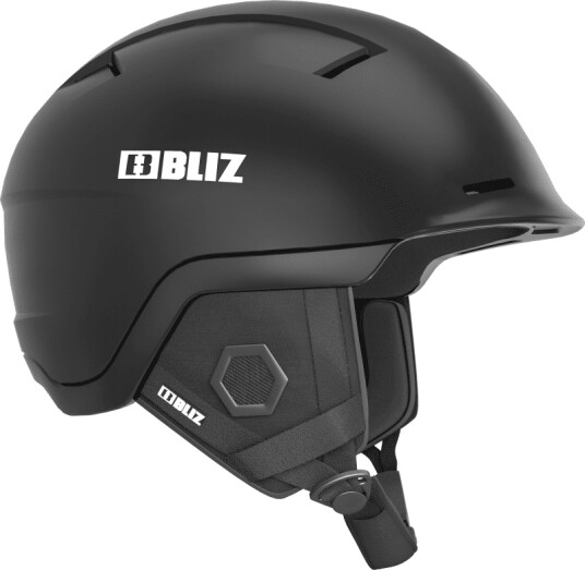 Bliz Infinity Mips S (52-54), Black with White Logo