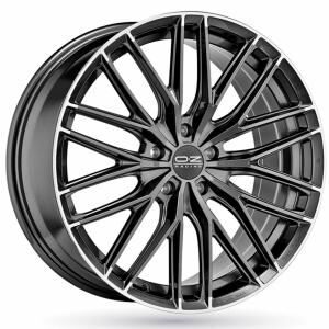 OZ Gran Tourismo HLT Grey Polished 10x20 5x112 ET47 B75.1