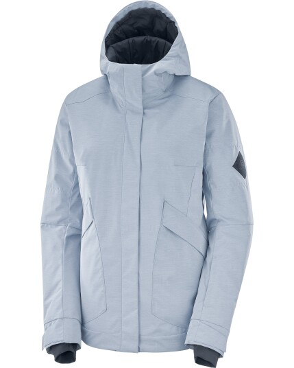 Salomon Snow Rebel Jacket W Kentucky Blue/Heather (Storlek S)