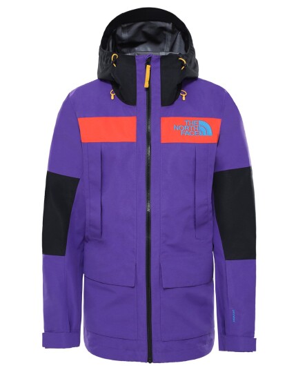 The North Face Team Kit Jacket W Peak Purple/Flare/TNF Black (Storlek XS)