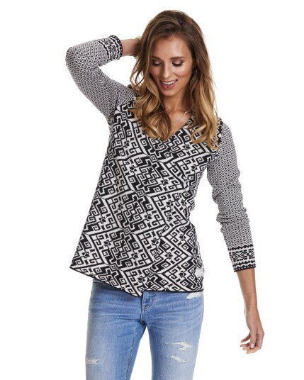 Odd Molly Buzzard Wrap Cardigan W Black (Storlek M)