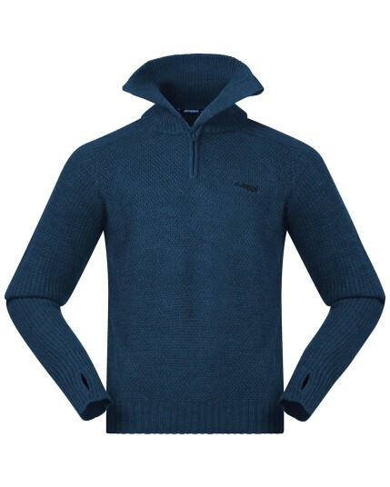 Bergans Ulriken Jumper M Stone Blue Melange (Storlek XXL)