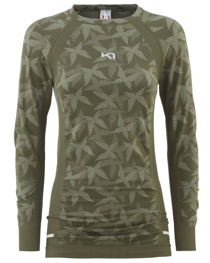 Kari Traa Butterfly L/S W Tweed (Storlek M)