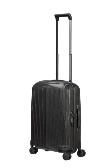 Samsonite Major-Lite Ultralett og utvidbar kabinkoffert 55 cm med 4 hjul Black