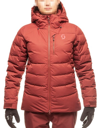 Scott Ultimate Jacket Down W Amaranth Red (Storlek M)