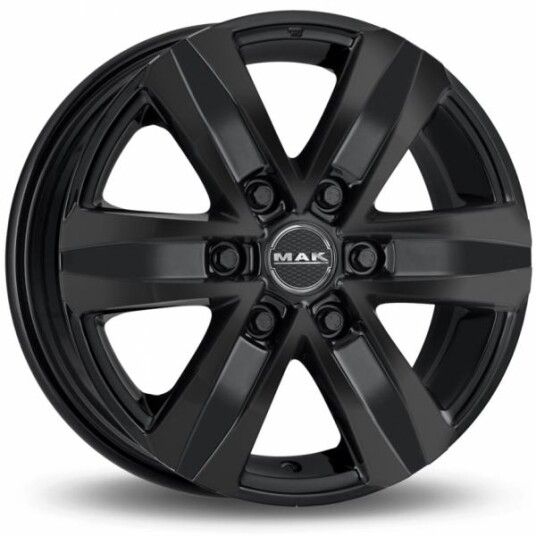 Mak Stone6 T Gloss Black 8.5x20 6x139.7 ET38 B67.1