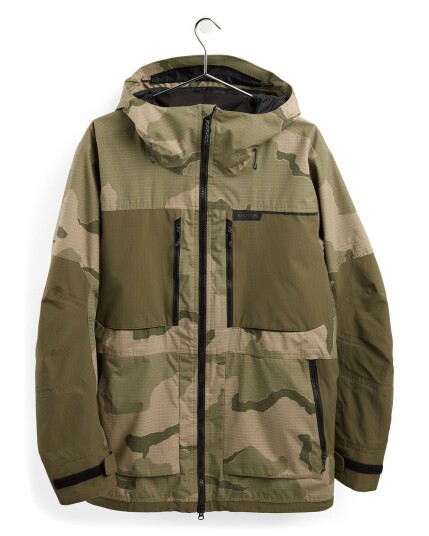 Burton Frostner Jacket M Barren Camo/Keef (Storlek L)