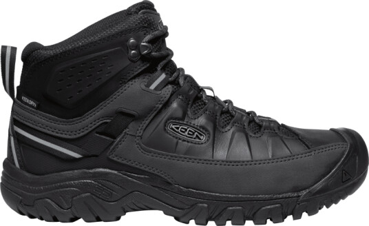 Keen Men's Targhee III Waterproof Mid 42.5, Triple Black