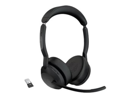 Jabra Evolve2 55 Hodesett Usb-a Optimized For Microsoft Teams Stereo Svart