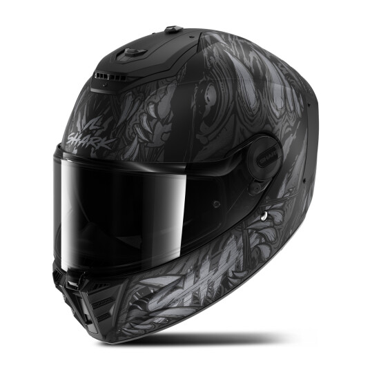 Shark Spartan RS Shaytan Mat Full Face Helmet Black-Anthracite