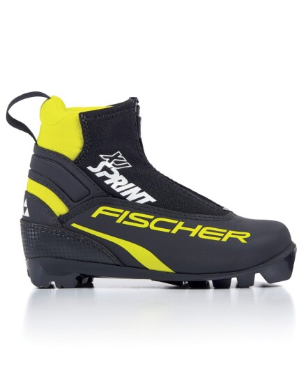 Fischer XJ Sprint JR 18/19 Black/Yellow/White (Storlek 34)