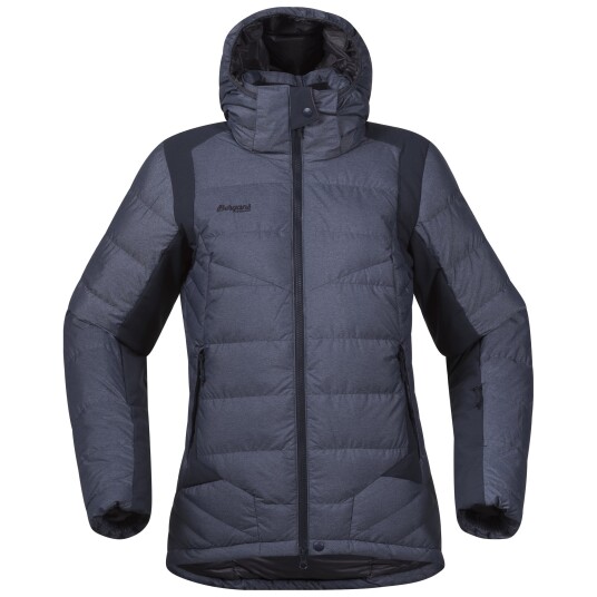 Bergans Rjukan Down Lady Jacket Dark Navy Melangeange/Solid Charcoal (Storlek XS)