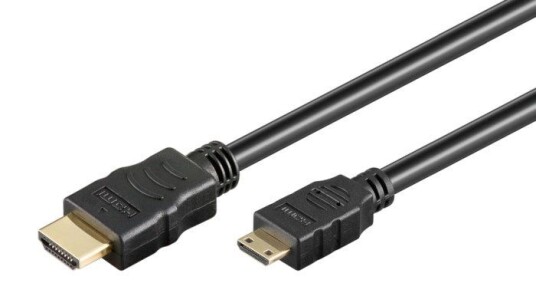 Mini-HDMI-kabel High Speed 15 m