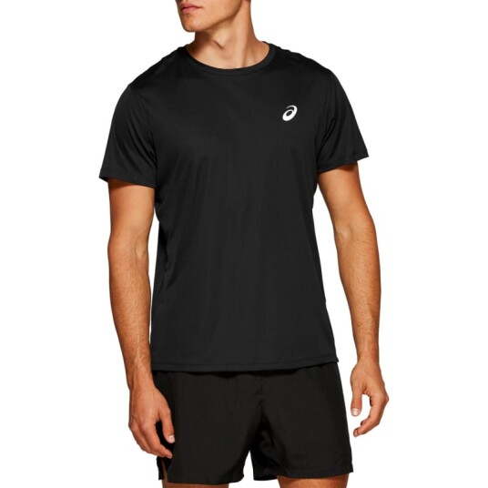 Asics Men's Core Short Sleeve Top Sort XS Man