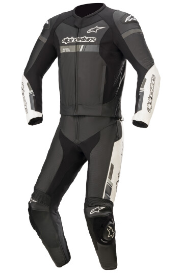 Alpinestars Skinndress  GP Force Chaser 2-delt Svart-Hvit