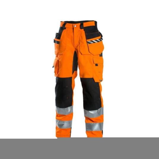 Dimex Craftmans-bukse, oransje/svart/mørkegrå, stk, SDM-6015 50