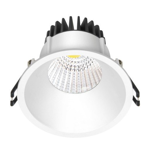 Nordtronic Velia downlight - matt hvit/2700K