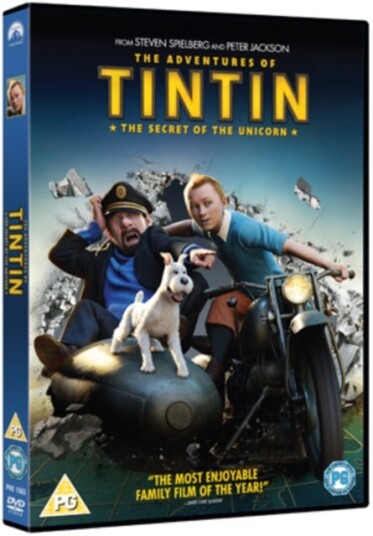 The Adventures of Tintin: The Secret of the Unicorn DVD