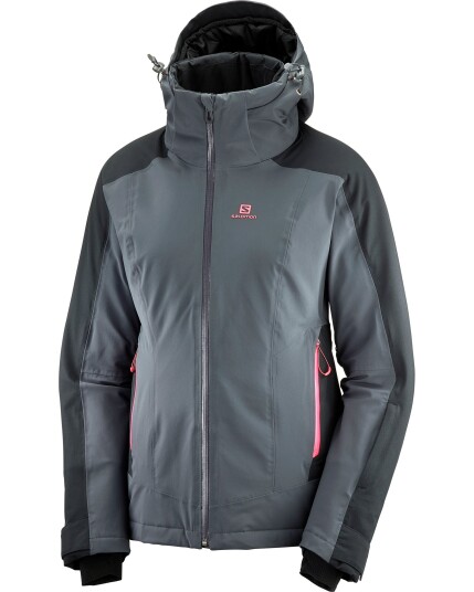 Salomon Brilliant Jacket W Ebony/Black (Storlek XL)