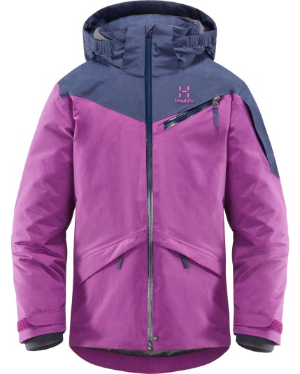 Haglöfs Niva Insulated Jacket JR Lilac/Tarn Blue (Storlek 146)