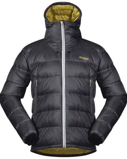 Bergans Slingsby Down Jacket M Solid Dark Grey/Waxed Yellow/Silver Grey (Storlek M)