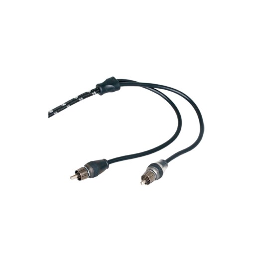 Rockford Fosgate RCA signalkabel 3m 3 Meter, Dual Twist