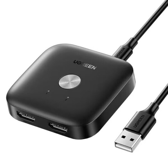 Ugreen HDMI-Switch 2xHDMI til 1xHDMI