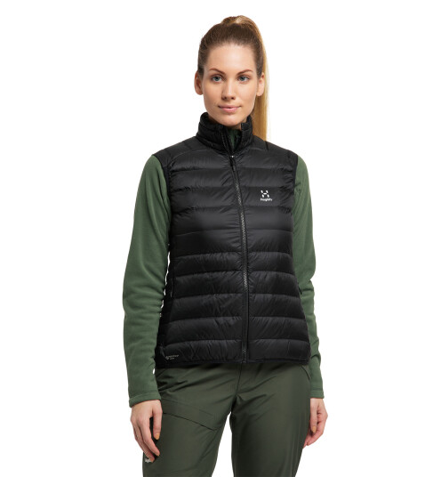 Haglöfs Roc Down Vest Women True Black XL