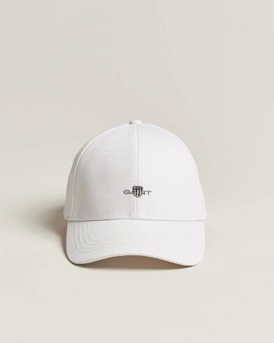 GANT High Cotton Twill Cap White